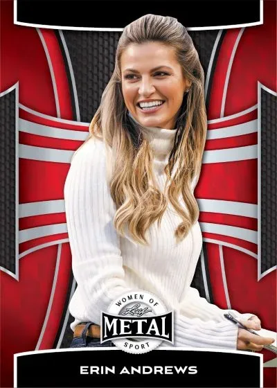 2025 Leaf Metal Women of Sport Trading Cards Featuring Autographed Fem