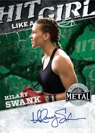 2025 Leaf Metal Women of Sport Trading Cards Featuring Autographed Fem