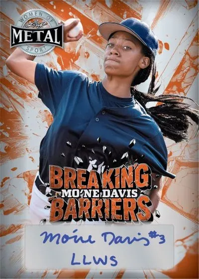 2025 Leaf Metal Women of Sport Trading Cards Featuring Autographed Fem