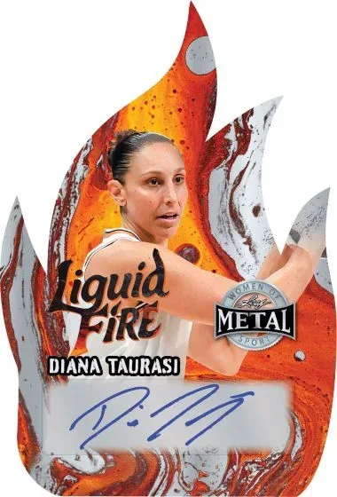 2025 Leaf Metal Women of Sport Trading Cards Featuring Autographed Fem