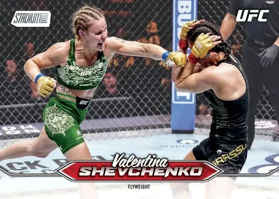 2025 Topps Stadium Club UFC Trading Cards Debut with Full-Bleed Photog