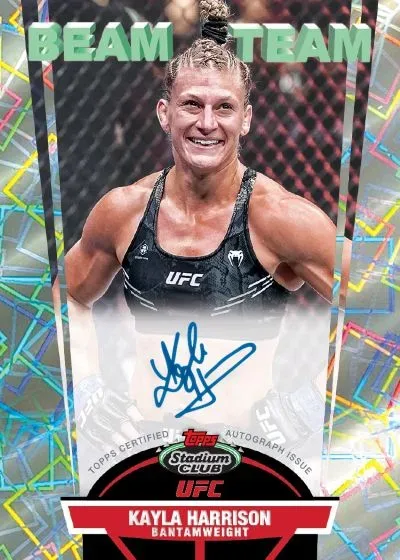2025 Topps Stadium Club UFC Trading Cards Debut with Full-Bleed Photog