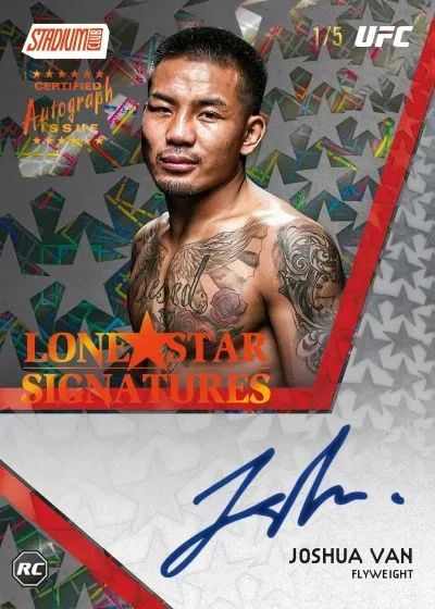 2025 Topps Stadium Club UFC Trading Cards Debut with Full-Bleed Photog