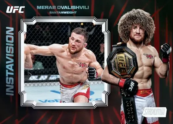 2025 Topps Stadium Club UFC Trading Cards Debut with Full-Bleed Photog