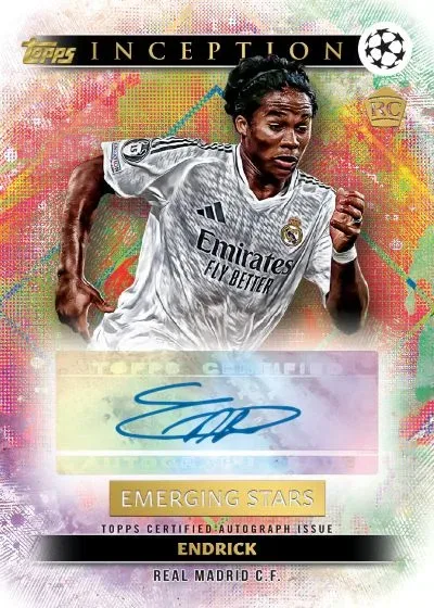 2024-25 Topps Inception UEFA Club Competitions Soccer Cards Release