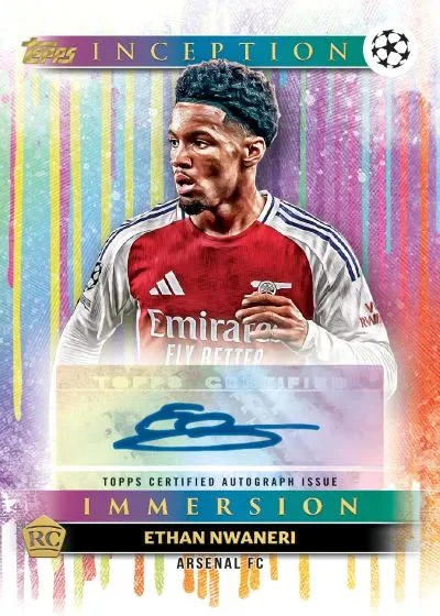 2024-25 Topps Inception UEFA Club Competitions Soccer Cards Release
