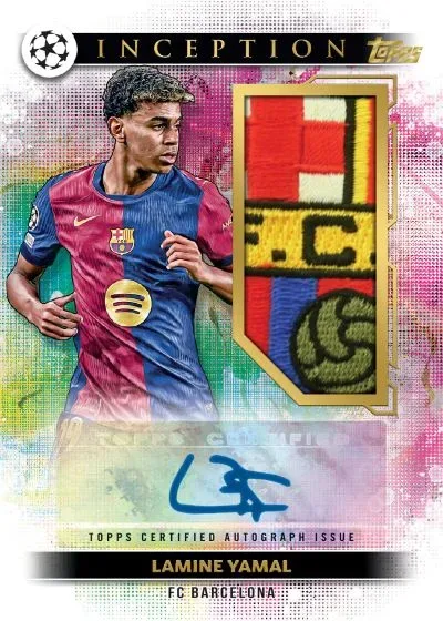 2024-25 Topps Inception UEFA Club Competitions Soccer Cards Release