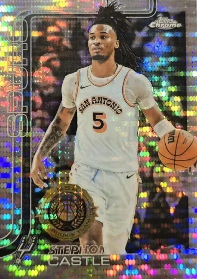 2025-26 Topps Chrome Basketball: New Parallels & Collectible Highlight