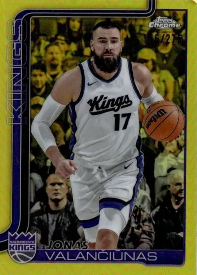 2025-26 Topps Chrome Basketball: New Parallels & Collectible Highlight