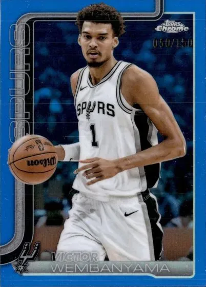 2025-26 Topps Chrome Basketball: New Parallels & Collectible Highlight