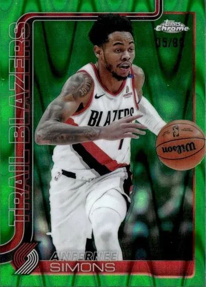 2025-26 Topps Chrome Basketball: New Parallels & Collectible Highlight