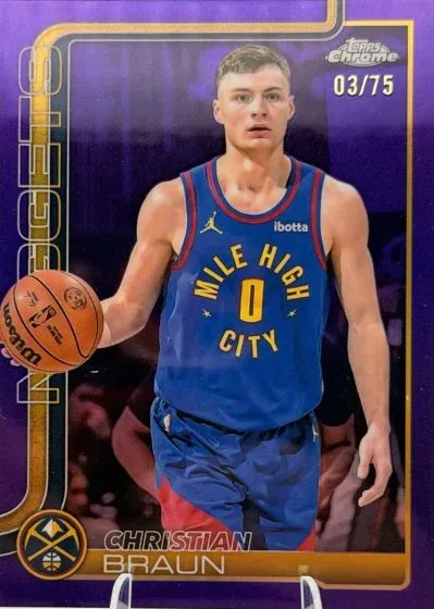 2025-26 Topps Chrome Basketball: New Parallels & Collectible Highlight