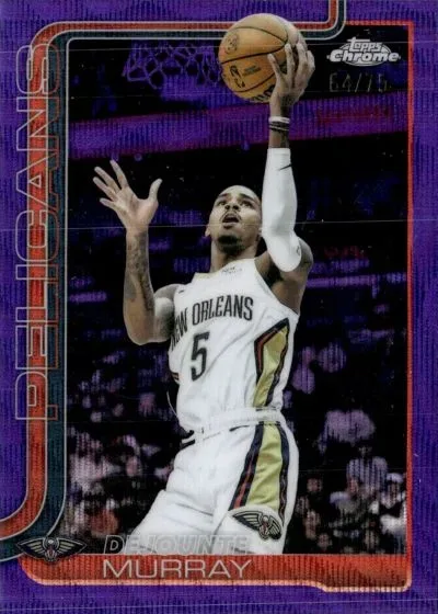 2025-26 Topps Chrome Basketball: New Parallels & Collectible Highlight