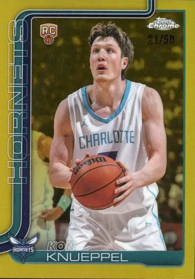2025-26 Topps Chrome Basketball: New Parallels & Collectible Highlight