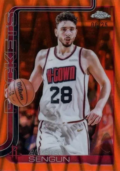 2025-26 Topps Chrome Basketball: New Parallels & Collectible Highlight