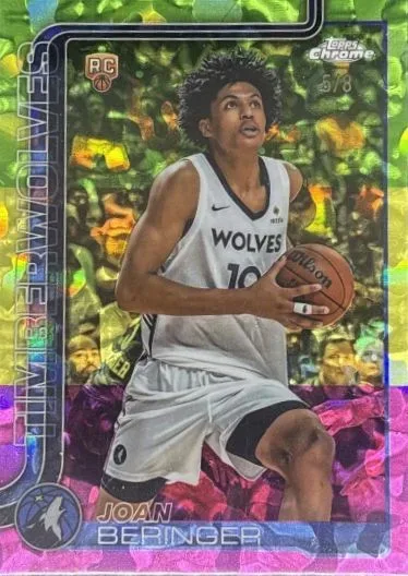 2025-26 Topps Chrome Basketball: New Parallels & Collectible Highlight