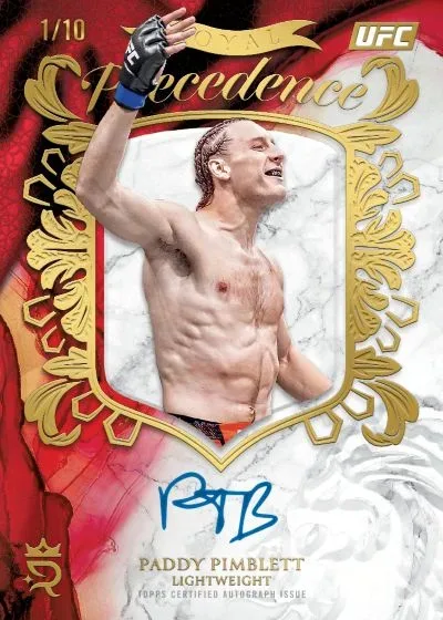 2025 Topps Royalty UFC: Super-Premium MMA Cards Pre-Order Dec 22