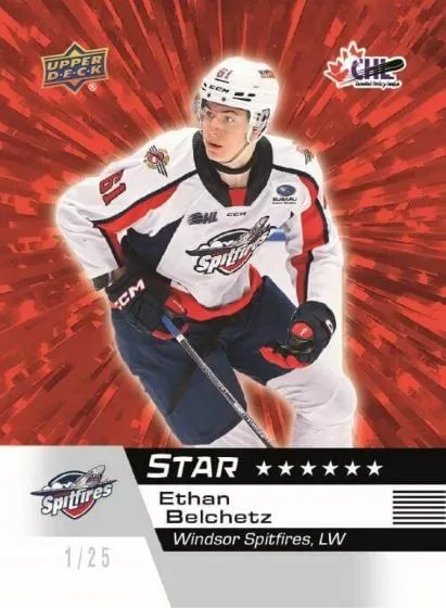 2025-26 Upper Deck CHL Hockey: Top NHL Draft Prospect Cards