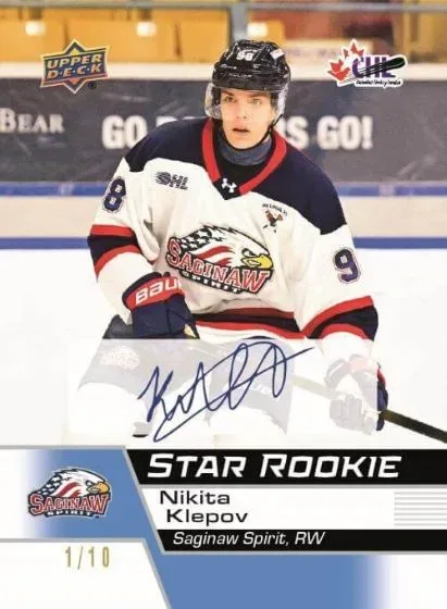 2025-26 Upper Deck CHL Hockey: Top NHL Draft Prospect Cards