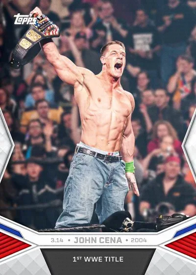 2025 Topps John Cena Commemorative Collection WWE Trading Cards