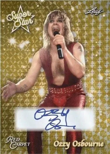 2025 Leaf Red Carpet Cards: Rare Hollywood Autographs & Memorabilia