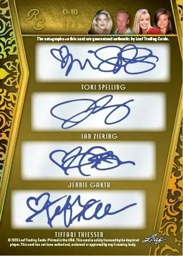 2025 Leaf Red Carpet Cards: Rare Hollywood Autographs & Memorabilia