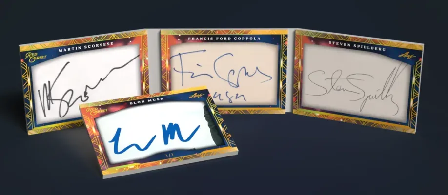 2025 Leaf Red Carpet Cards: Rare Hollywood Autographs & Memorabilia