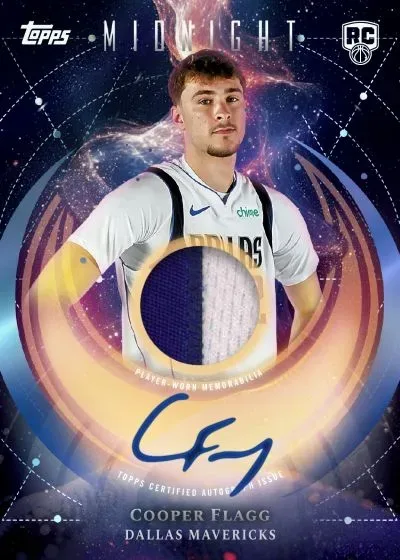2025-26 Topps Midnight Basketball Returns with Rookie Patch Autographs