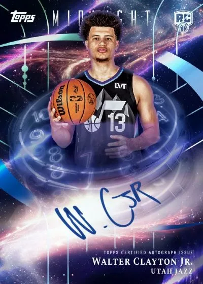 2025-26 Topps Midnight Basketball Returns with Rookie Patch Autographs