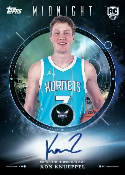 2025-26 Topps Midnight Basketball Returns with Rookie Patch Autographs
