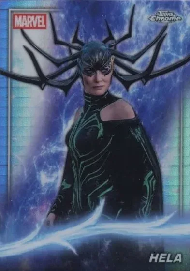 2025 Topps Chrome Marvel Studios: Ultimate Parallel Rainbow & The Snap