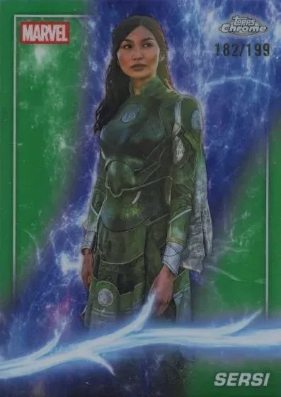 2025 Topps Chrome Marvel Studios: Ultimate Parallel Rainbow & The Snap