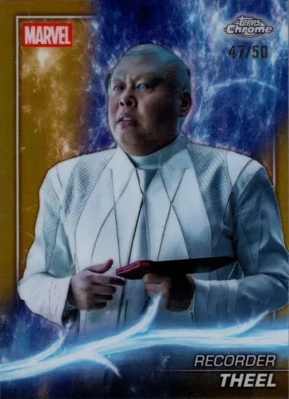 2025 Topps Chrome Marvel Studios: Ultimate Parallel Rainbow & The Snap