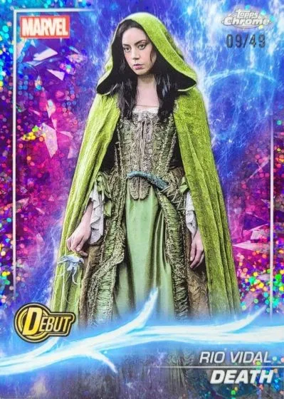 2025 Topps Chrome Marvel Studios: Ultimate Parallel Rainbow & The Snap