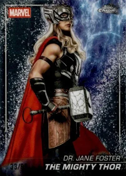 2025 Topps Chrome Marvel Studios: Ultimate Parallel Rainbow & The Snap