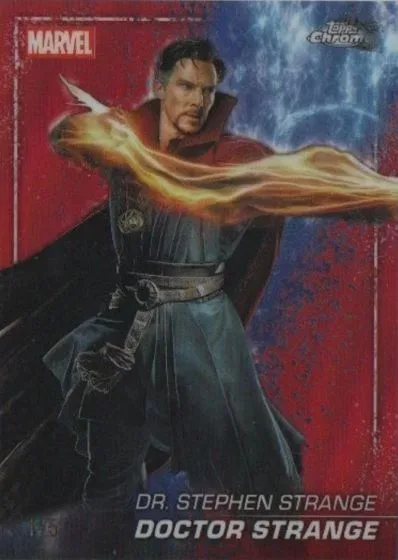 2025 Topps Chrome Marvel Studios: Ultimate Parallel Rainbow & The Snap