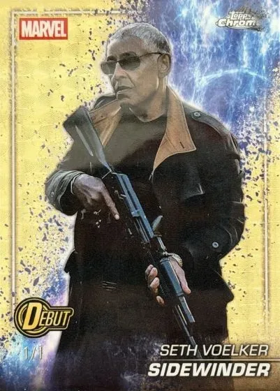 2025 Topps Chrome Marvel Studios: Ultimate Parallel Rainbow & The Snap