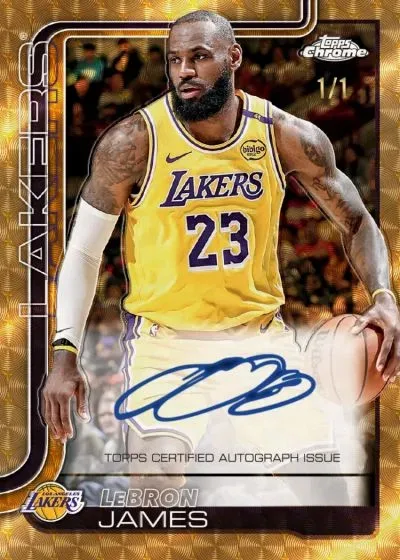 Top 25 Sports Cards of 2025: Autographs, Parallels & Milestones