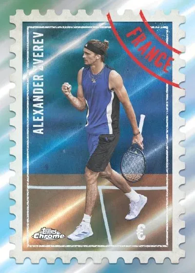 2025 Topps Chrome Tennis: Largest Set Featuring Global Tennis Stars