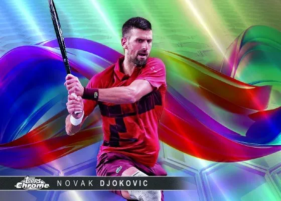 2025 Topps Chrome Tennis: Largest Set Featuring Global Tennis Stars