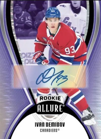 2025-26 Upper Deck Allure Hockey: Chromium Cards, Autographs & Paralle