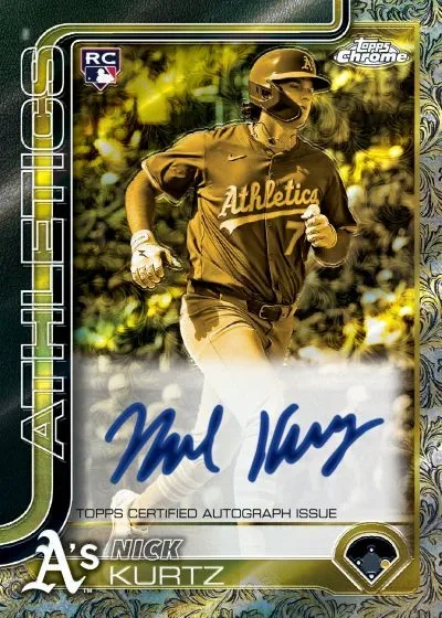 2025 Topps Gilded Collection Baseball: Chrome Cards with Gold Accents