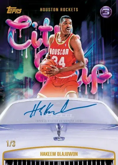 2025-26 Topps Three Basketball Returns with Autographs & Relics