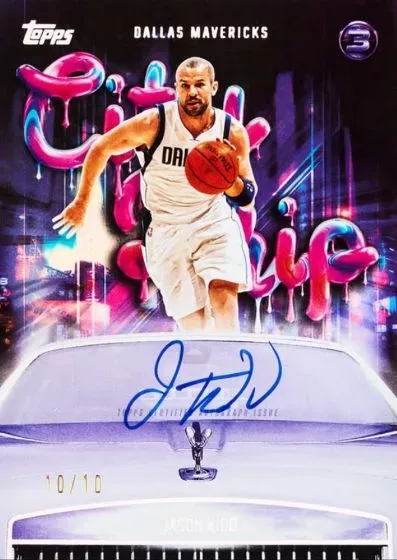 2025-26 Topps Three Basketball Returns with Autographs & Relics