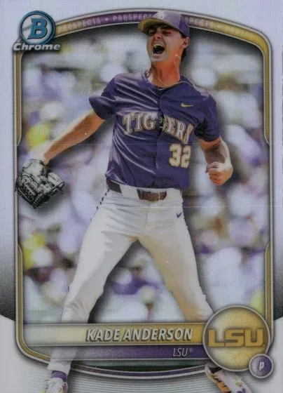 2025 Bowman Draft Baseball Features New Limited Image Variations