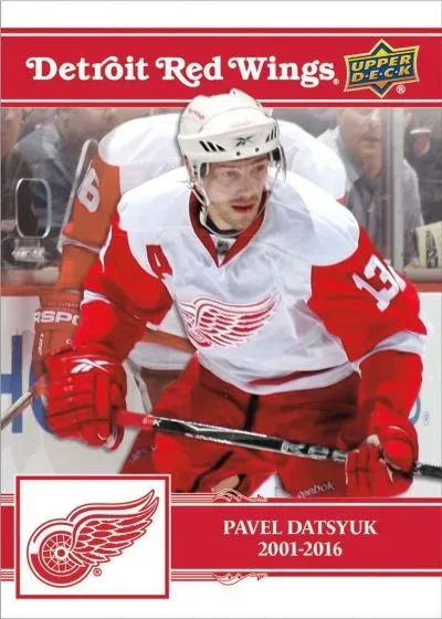 2025-26 Upper Deck Detroit Red Wings Centennial Hockey Set Overview