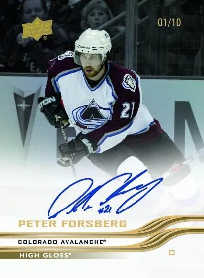 2025-26 Upper Deck Clear Cut Hockey: Autographed Single-Card Boxes
