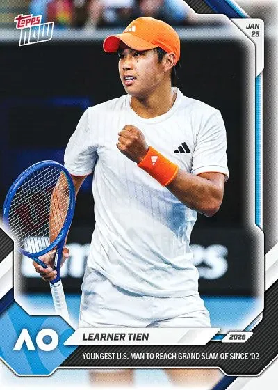 2026 Topps Now Tennis: Real-Time Trading Cards for Pro Tennis Moments