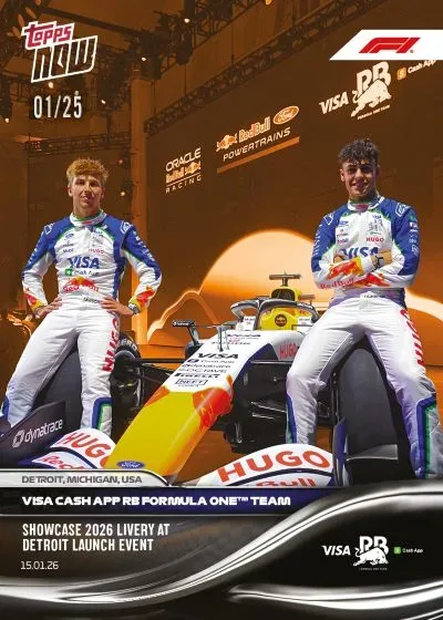 2026 Topps Now Formula 1 Cards: On-Demand Race Highlights & Autographs
