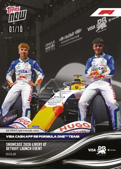 2026 Topps Now Formula 1 Cards: On-Demand Race Highlights & Autographs